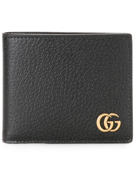 gucci wallet stamped with gold|small black Gucci wallet.